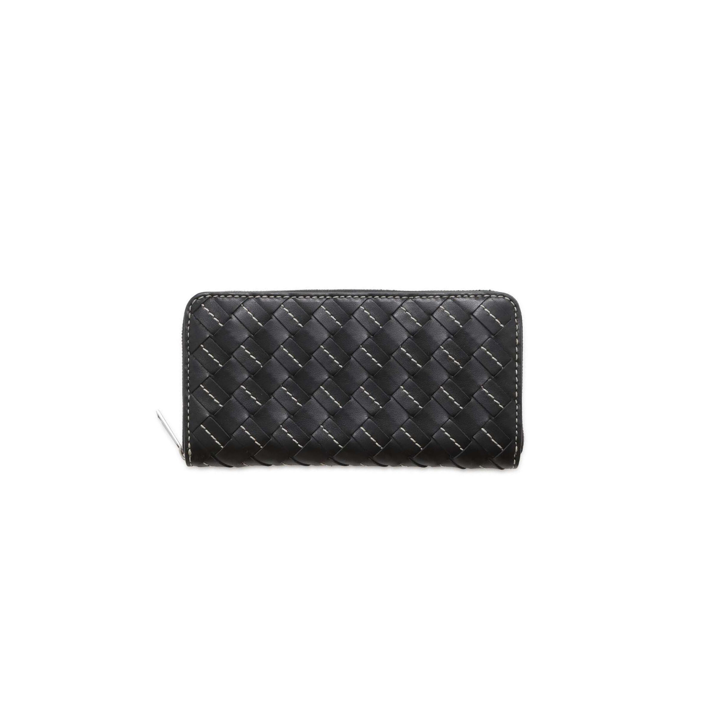 B0tt*ga Ven*ta INTRECCIATO ZIP AROUND WALLET 749427 (19*11.4*2cm)